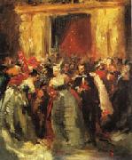 Jean - Baptiste Carpeaux Costume Ball at the Tuileries Palace oil on canvas